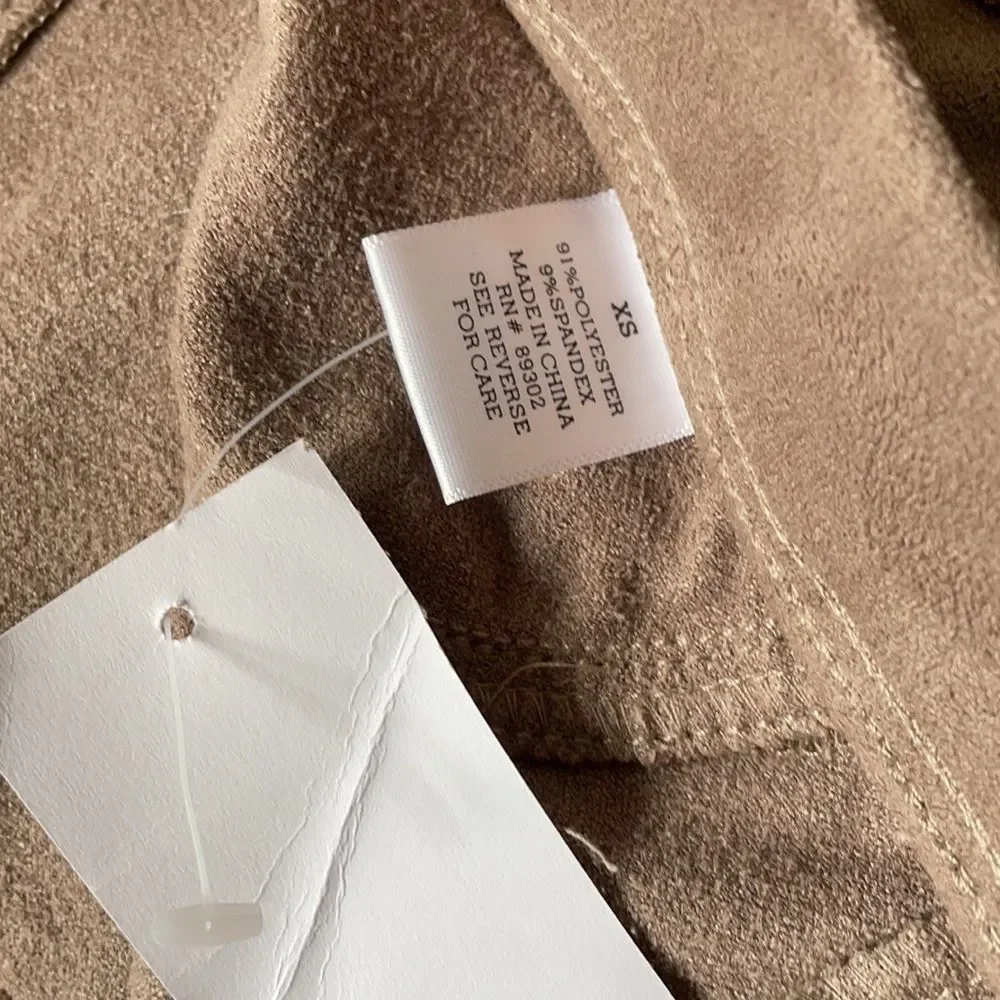 NWOT Altar’d State Suede-Like Skinny Pants - Picture 6 of 12